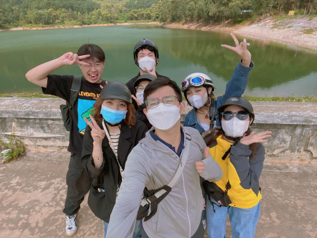 Review camping Hồ Hàm Lợn (Sóc Sơn) chỉ với 200 nghìn đồng. Check ngay!!! 2 Đi camping hồ Hàm Lợn nè